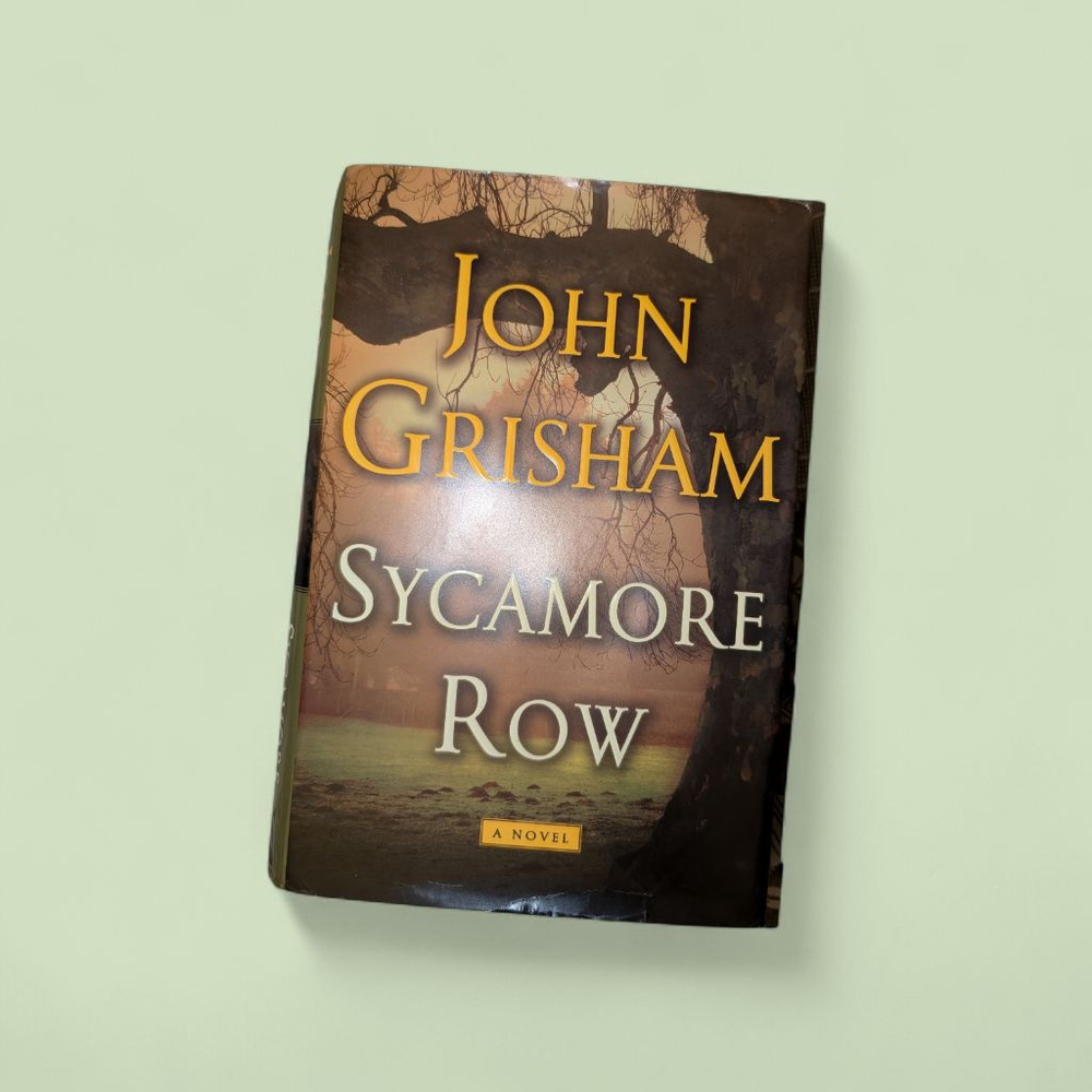 John Grisham Sycamore Row Hardcover Book